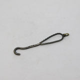 Victorian Sterling Silver Button Hook Fob Pendant Antique 1891 Birmingham