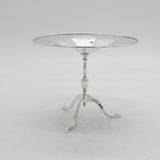 Edwardian Sterling Silver Novelty Table Tazza Dish Antique 1909 Sheffield
