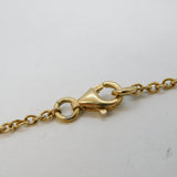 Sterling Silver Gilt Spiral Link Chain Necklace Vintage c1990s 60cm Length