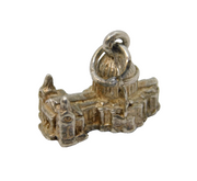 Sterling Silver St Paul's Cathedral Charm Pendant Vintage c1970
