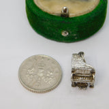 Sterling Silver Piano Keyboard Charm Pendant Vintage c1970