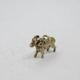 Sterling Silver Aries The Ram Horoscope Charm Pendant Vintage 1957 Birmingham