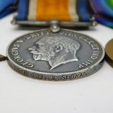 WW1 Medal Trio Telegraphist M. Solomon RNVS War, Victory & 1914/15 Star Medal