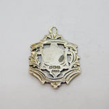 Sterling Silver Fob Medal Antique Hallmarked 1911 Birmingham