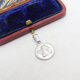 Sterling Silver Raphael's Cherub Charm Pendant Vintage c1970