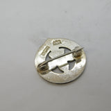 Sterling Silver Boy Scouts 'With Thanks' Brooch Pin Vintage 1975 Birmingham