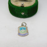 Sterling Silver Folkestone Charm Pendant Vintage c1970