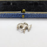 Sterling Silver Little Donkey Charm Pendant Vintage c1970