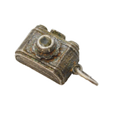 Art Deco Sterling Silver Stanhope Camera Charm Edinburgh Castle Antique