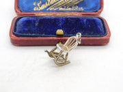 Sterling Silver Rocking Chair Charm Pendant Vintage c1970
