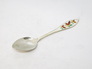Canadian Sterling Silver Enamel Niagara Falls Souvenir Teaspoon Vintage