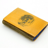 19th Century Mauchline Ware Needle Case & Pin Cushion Antique c1890
