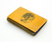 19th Century Mauchline Ware Needle Case & Pin Cushion Antique c1890