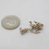 Sterling Silver Eros the Archer Charm Pendant Vintage c1970s