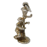 Sterling Silver Singing in the Rain Charm Pendant Vintage c1970