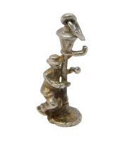 Sterling Silver Singing in the Rain Charm Pendant Vintage c1970