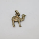 Sterling Silver Camel Charm Pendant Vintage c1970