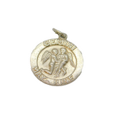 Sterling Silver Gemini Horoscope May-June Charm Pendant Vintage c1970s