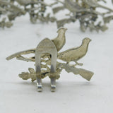 Set of Sterling Silver Pheasant Shooting Interest Place Settings Vintage London