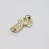 Sterling Silver St Christopher Travel Charm Pendant Vintage c1970