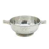 18th Century Scottish Sterling Silver Quaich Cup Antique c1780s
