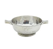 18th Century Scottish Sterling Silver Quaich Cup Antique c1780s