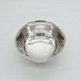 Tiffany & Co. Sterling Silver Curved Fruit Bowl Antique c1930s Art Deco