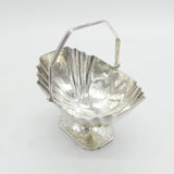 George III Sterling Silver Dog Crest Sweet-Treat Basket Antique 1793 London