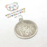 Sterling Silver Essential St Christopher Pendant Vintage c1970