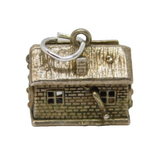 Sterling Silver Blacksmith's Cottage With Moving Parts Charm Vintage c1970