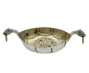Norwegian Marius Hammer .830 Silver Viking Ship Salt Cellar Antique c1930s