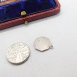 Sterling Silver St Christopher Travel Charm Pendant Vintage c1970