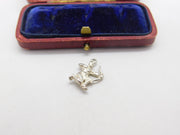Sterling Silver Sagittarius the Archer Charm Pendant Vintage c1970