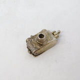 Sterling Silver Smile for the Birdie Opening Camera Charm Pendant Vintage c1970