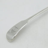 George IV Sterling Silver Crested Spice Caster Spoon Antique 1822 London