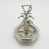 Hukin & Heath Silver Plated Queen Victoria 'Sixty' Jubilee Toast Rack Antique