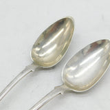 William Whitecross Aberdeen Provincial Sterling Silver Teaspoons Antique