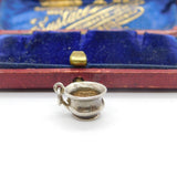 Sterling Silver Classical Bowl Charm Pendant Vintage c1970