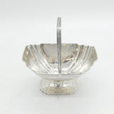 George III Sterling Silver Dog Crest Sweet-Treat Basket Antique 1793 London