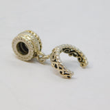 Sterling Silver 'My Princess' Tiara Pandora Bracelet Charm Bead Vintage c2000