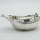 George III Sterling Silver Christening Pap Boat Antique 1792 London