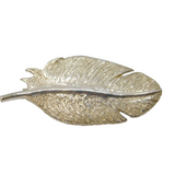 Sterling Silver Feather Form Brooch Pin Vintage 2005 London 'SMB'
