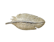 Sterling Silver Feather Form Brooch Pin Vintage 2005 London 'SMB'