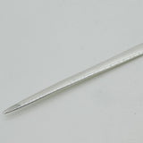 Georgian Irish Sterling Silver Meat Skewer Military Crest 1804 Dublin Antique
