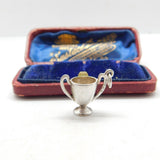 Sterling Silver Champions Cup Charm Pendant Vintage c1970
