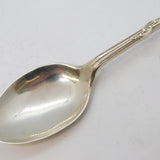 Sterling Silver & Enamel City of Newcastle Souvenir Teaspoon Antique Birmingham