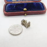 Sterling Silver Westminster Abbey Charm Pendant Vintage c1970