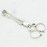 George III Sterling Silver Sugar Nips Antique c1760 London Henry Plumpton