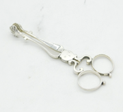 George III Sterling Silver Sugar Nips Antique c1760 London Henry Plumpton