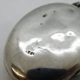 Aesthetic Movement Victorian Sterling Silver Sweetheart Locket Antique